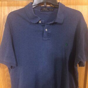 Ralph Lauren Polo XL Heather Blue chest 24 1/2 length 28 inches soft material
